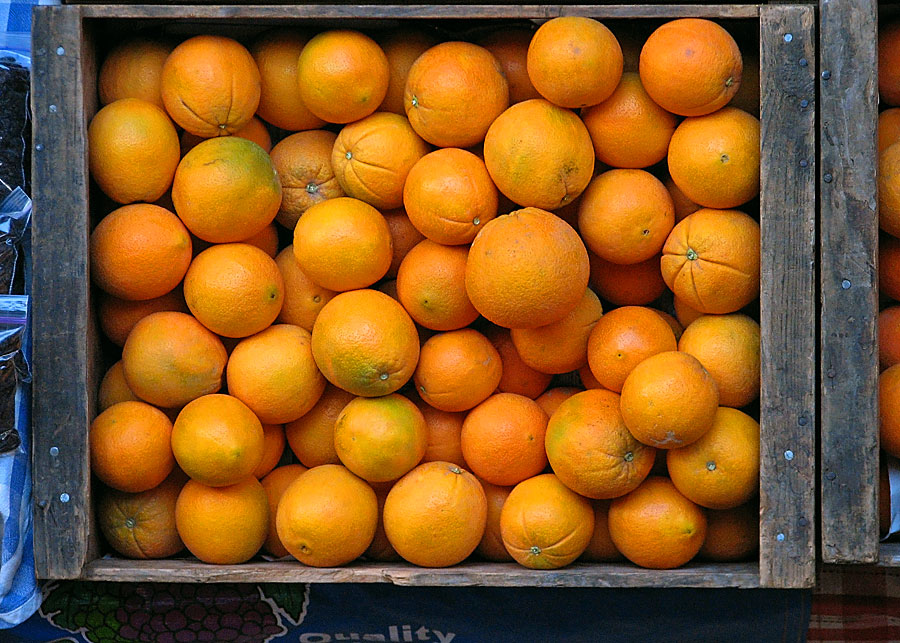 A Box Of Oranges