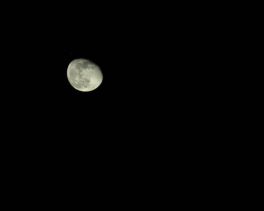 Moon With Tiny Star