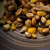 Bird Seed In A Laburnum Bowl